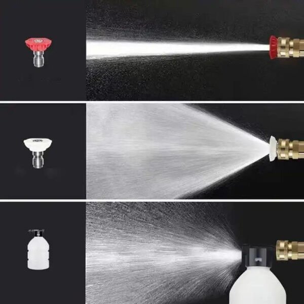 48V Şarjlı Çift Bataryalı Taşınabilir Basınçlı Yıkama Sulama Tabancası Şık Tasarımlı Fonksiyonel Ürün