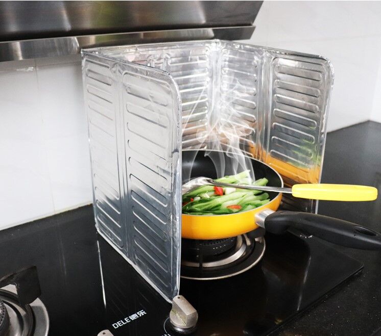 Ocak Yağ Koruyucu Alüminyum Paravan Şık Tasarımlı Fonksiyonel Ürün