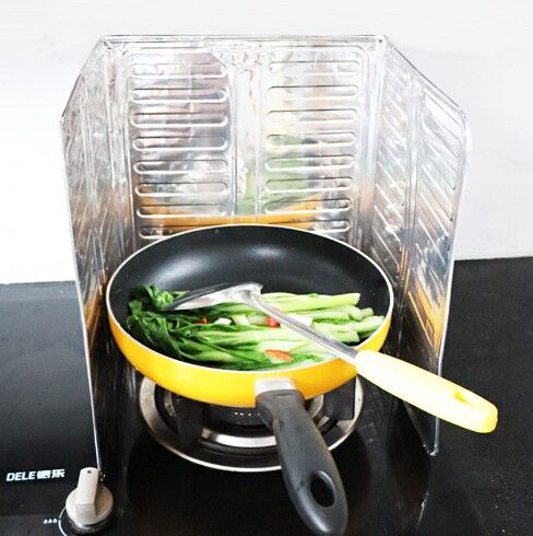 Ocak Yağ Koruyucu Alüminyum Paravan Şık Tasarımlı Fonksiyonel Ürün