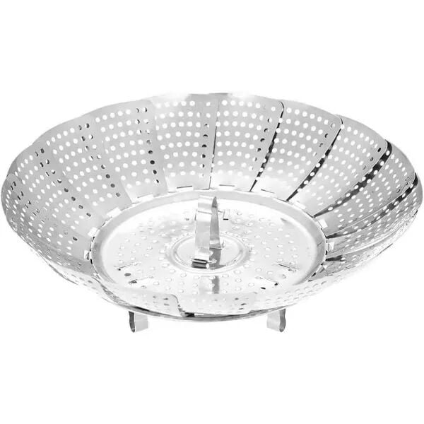 Paslanmaz Çelik Buharda Pişirme Sepeti Şık Tasarımlı Fonksiyonel Ürün