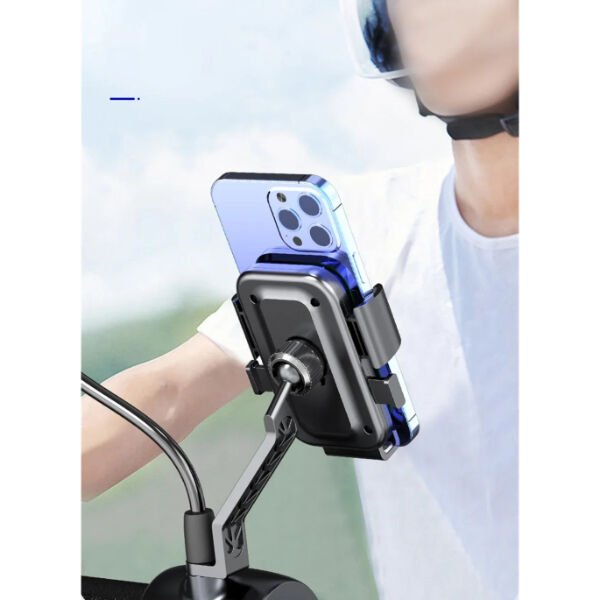360° Dikiz Aynası Bisiklet Motosiklet Telefon Tutucu Şık Tasarımlı Fonksiyonel Ürün