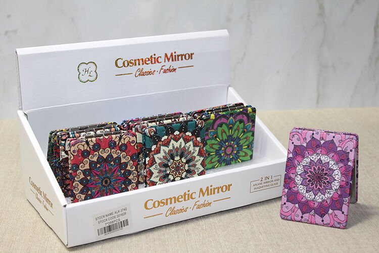 Taşlı El Aynası Dikdörtgen İnce Model 4 Şık Tasarımlı Fonksiyonel Ürün