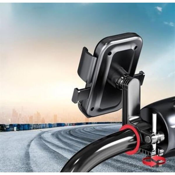 360° Gidon Bisiklet Motosiklet Telefon Tutucu Şık Tasarımlı Fonksiyonel Ürün