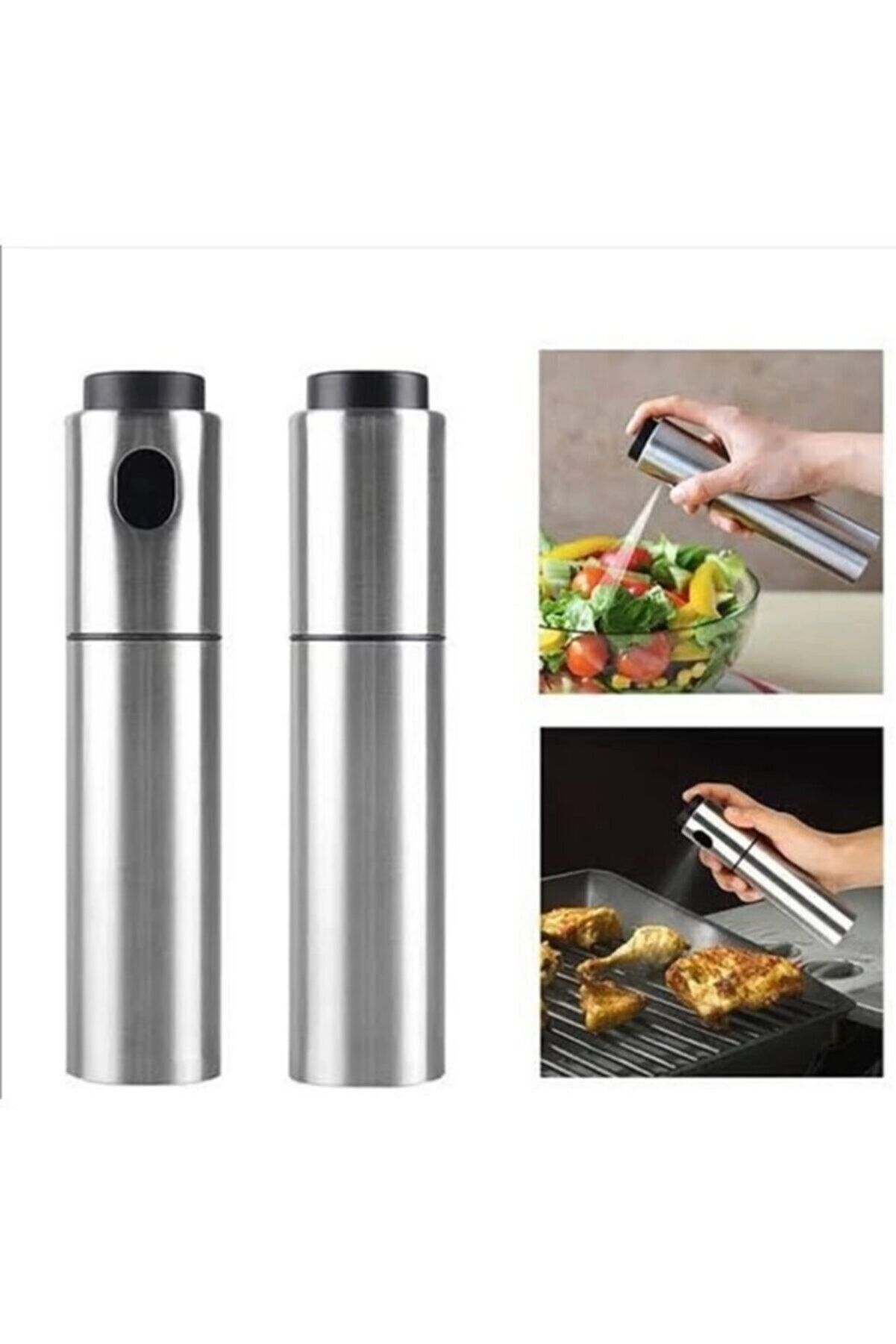 Paslanmaz Çelik Sprey Yağdanlık Sirkelik Şık Tasarımlı Fonksiyonel Ürün