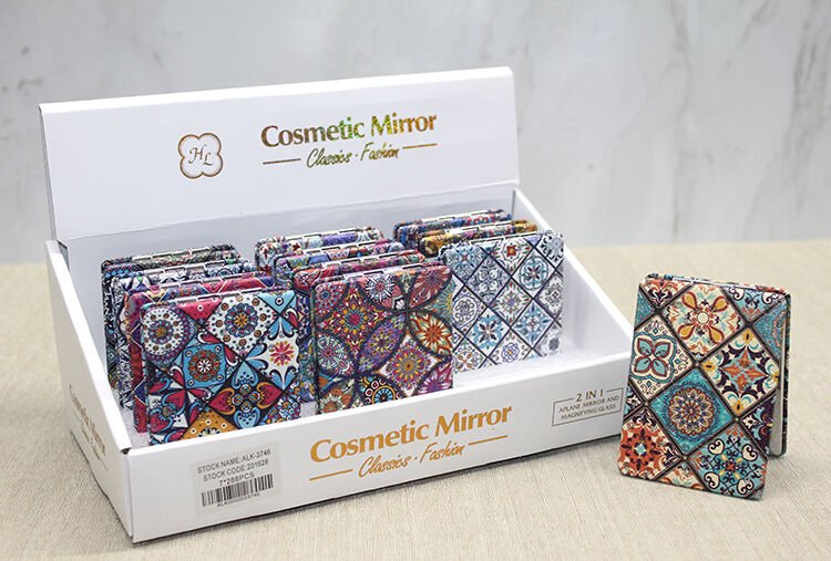 Taşlı El Aynası Dikdörtgen İnce Model 6 Şık Tasarımlı Fonksiyonel Ürün