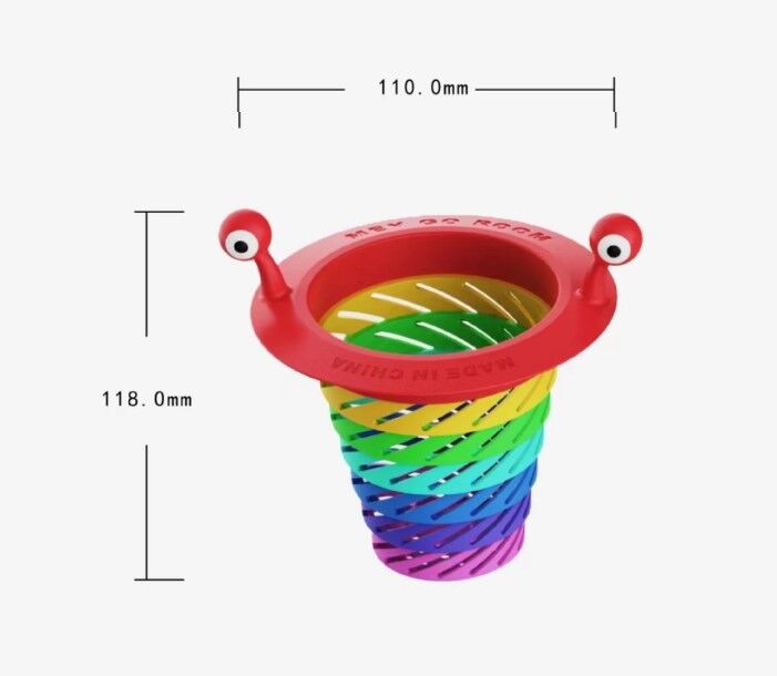 Renkli 6 Kademeli Lavabo Süzgeci Şık Tasarımlı Fonksiyonel Ürün