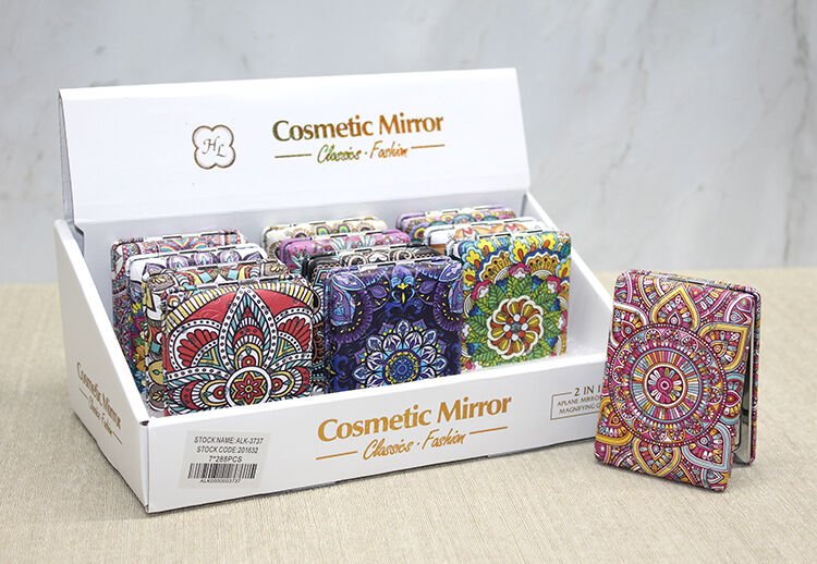 Taşlı El Aynası Dikdörtgen Kalın Model 1 Şık Tasarımlı Fonksiyonel Ürün