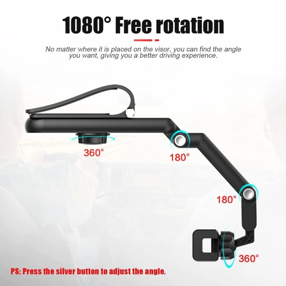 Multifonksiyon Araç Telefon Tutucu Şık Tasarımlı Fonksiyonel Ürün