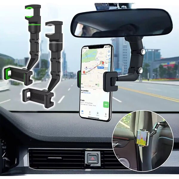 Multifonksiyon Araç Telefon Tutucu Şık Tasarımlı Fonksiyonel Ürün