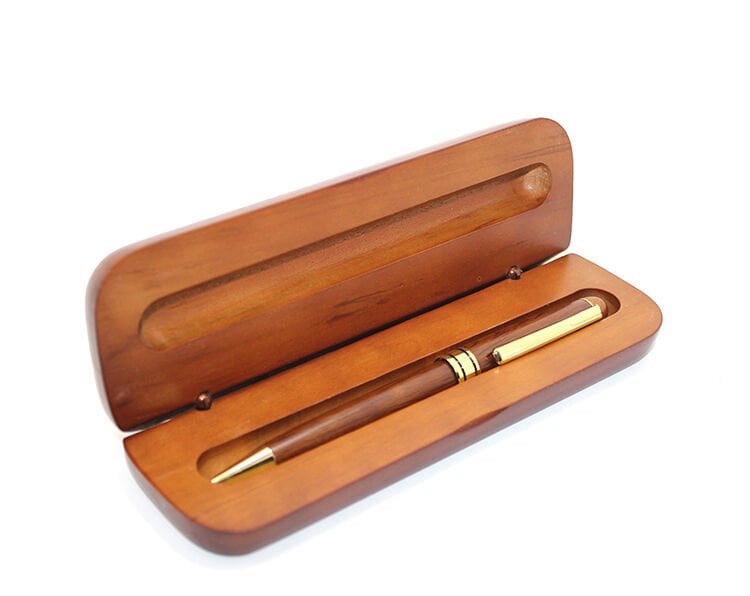 Ahşap Kutulu Tükenmez Kalem Model 4 Şık Tasarımlı Fonksiyonel Ürün