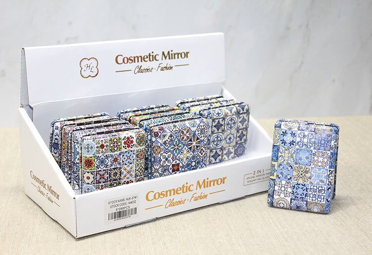 Taşlı El Aynası Dikdörtgen Kalın Model 3 Şık Tasarımlı Fonksiyonel Ürün