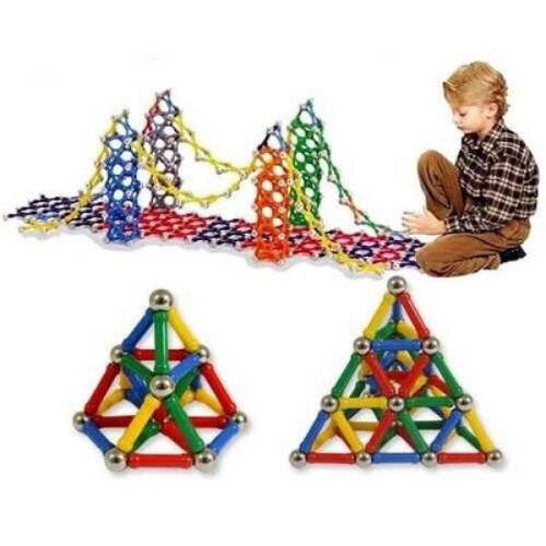 Manyetik Lego Seti 37 Parça Şık Tasarımlı Fonksiyonel Ürün