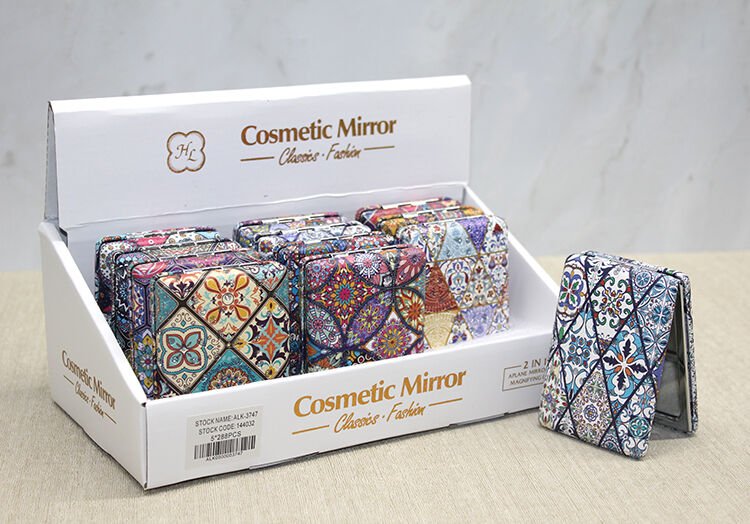 Taşlı El Aynası Dikdörtgen Kalın Model 6 Şık Tasarımlı Fonksiyonel Ürün