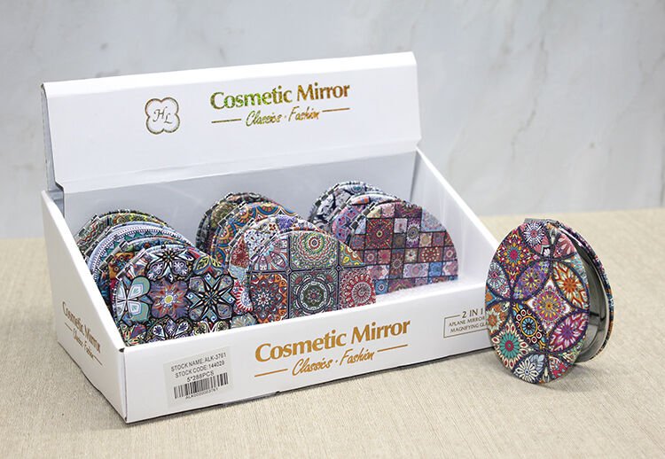 Taşlı El Aynası Oval İnce Model 1 Şık Tasarımlı Fonksiyonel Ürün