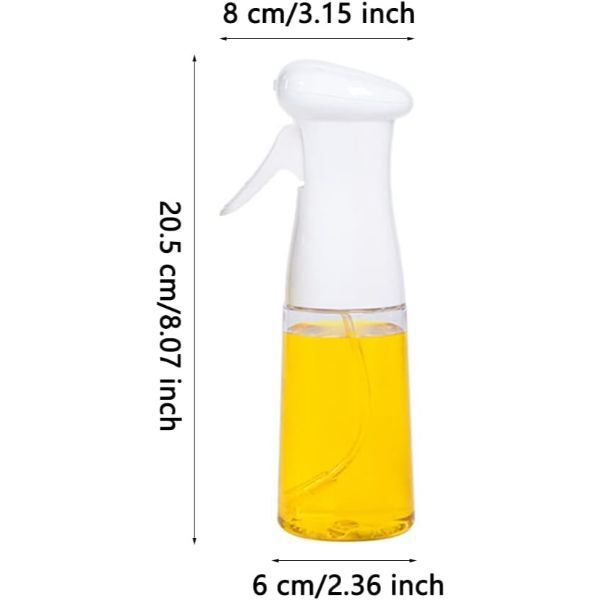 Sprey Cam Yağdanlık 200 ml. Şık Tasarımlı Fonksiyonel Ürün