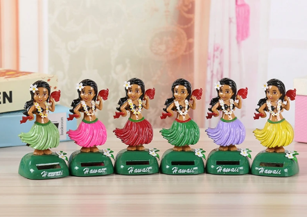 Güneş Enerjili Solar Dans Eden Kız Büyük Boy Çok Fonksiyonel Ürün