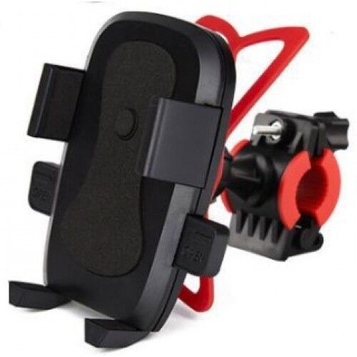 Lastik Destekli Standlı Bisiklet Telefon Tutucu Şık Tasarımlı Fonksiyonel Ürün