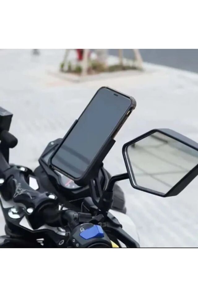 Motosiklet ve Bisiklet Telefon Tutucu Şık Tasarımlı Fonksiyonel Ürün