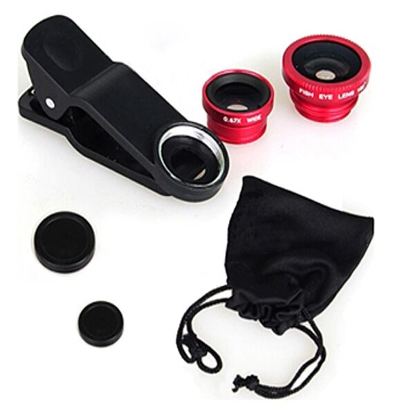 Balık Gözü Cep Telefonu Lensi Şık Tasarımlı Fonksiyonel Ürün