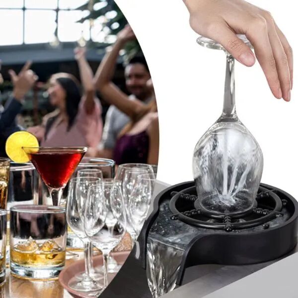 Yüksek Basınçlı Otomatik Bardak Yıkama Aparatı Şık Tasarımlı Fonksiyonel Ürün