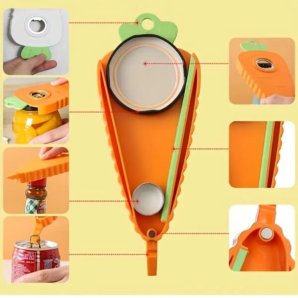 Çok Fonksiyonlu Kapak Açacağı Şık Tasarımlı Fonksiyonel Ürün