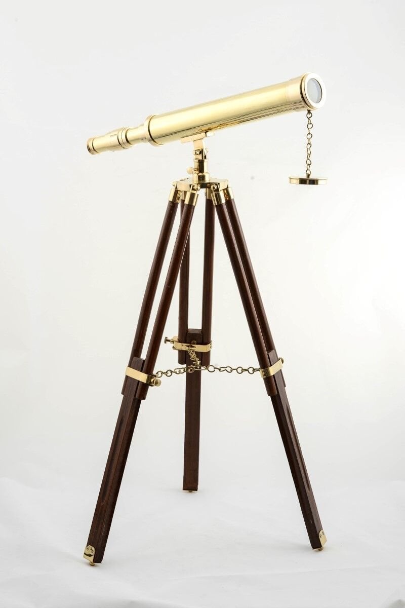 Pirinç Ayaklı Teleskop Şık Tasarımlı Fonksiyonel Ürün