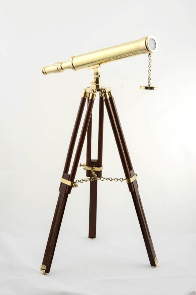Pirinç Ayaklı Teleskop Şık Tasarımlı Fonksiyonel Ürün