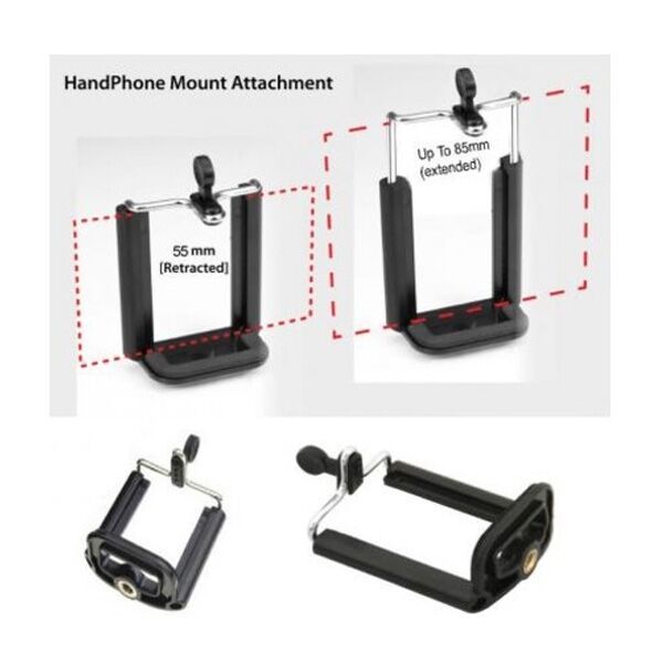 Cep Telefonu Tripod Bağlantı Aparatı Şık Tasarımlı Fonksiyonel Ürün