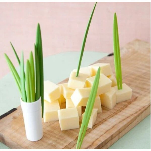 Yaprak Şeklinde Kokteyl Çubukları Şık Tasarımlı Fonksiyonel Ürün