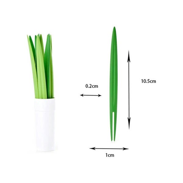 Yaprak Şeklinde Kokteyl Çubukları Şık Tasarımlı Fonksiyonel Ürün