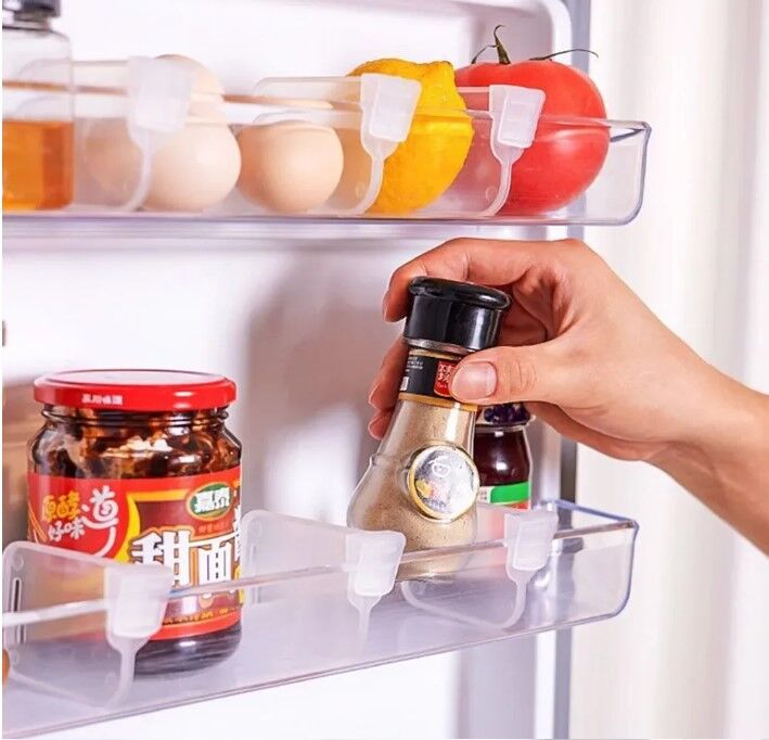 Çok Amaçlı Buzdolabı Raf Ayırıcı 10 Adet Şık Tasarımlı Fonksiyonel Ürün