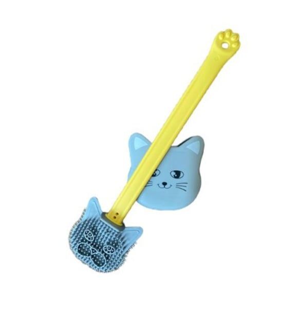 Kedi Tasarımlı Ergonomik Tuvalet Fırçası Çok Fonksiyonel Ürün