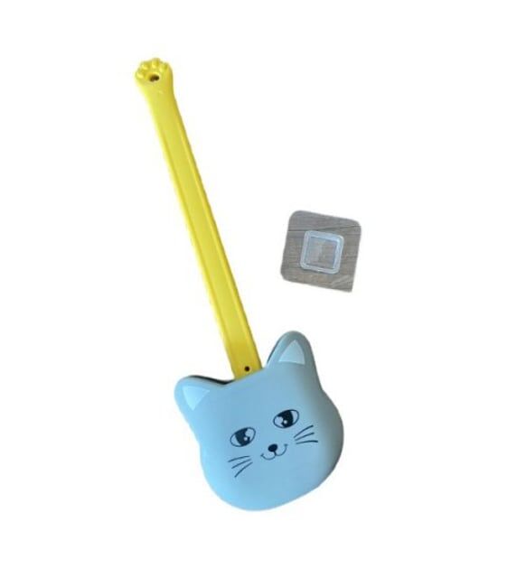 Kedi Tasarımlı Ergonomik Tuvalet Fırçası Çok Fonksiyonel Ürün