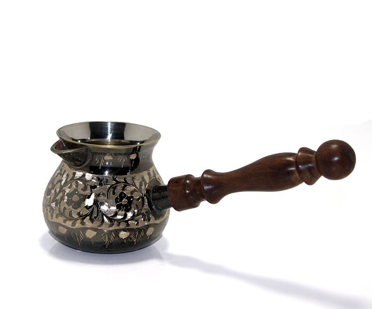 Pirinç Cezve 3'' inç Model 3 Şık Tasarımlı Fonksiyonel Ürün