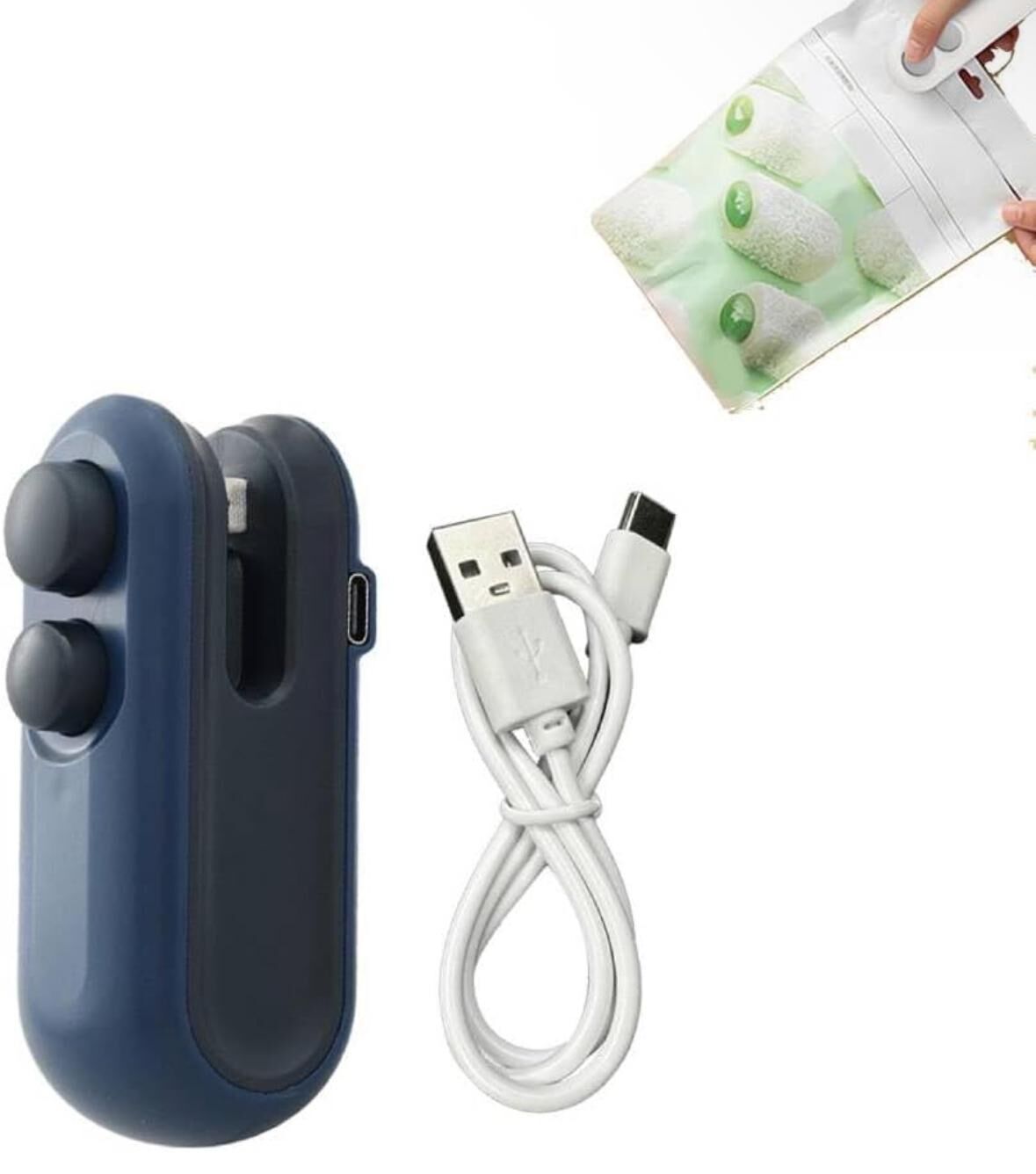 Mini Poşet Kapatıcı Şık Tasarımlı Fonksiyonel Ürün