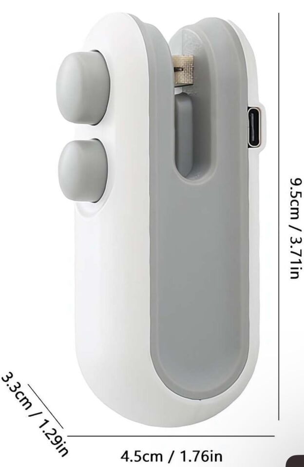 Mini Poşet Kapatıcı Şık Tasarımlı Fonksiyonel Ürün