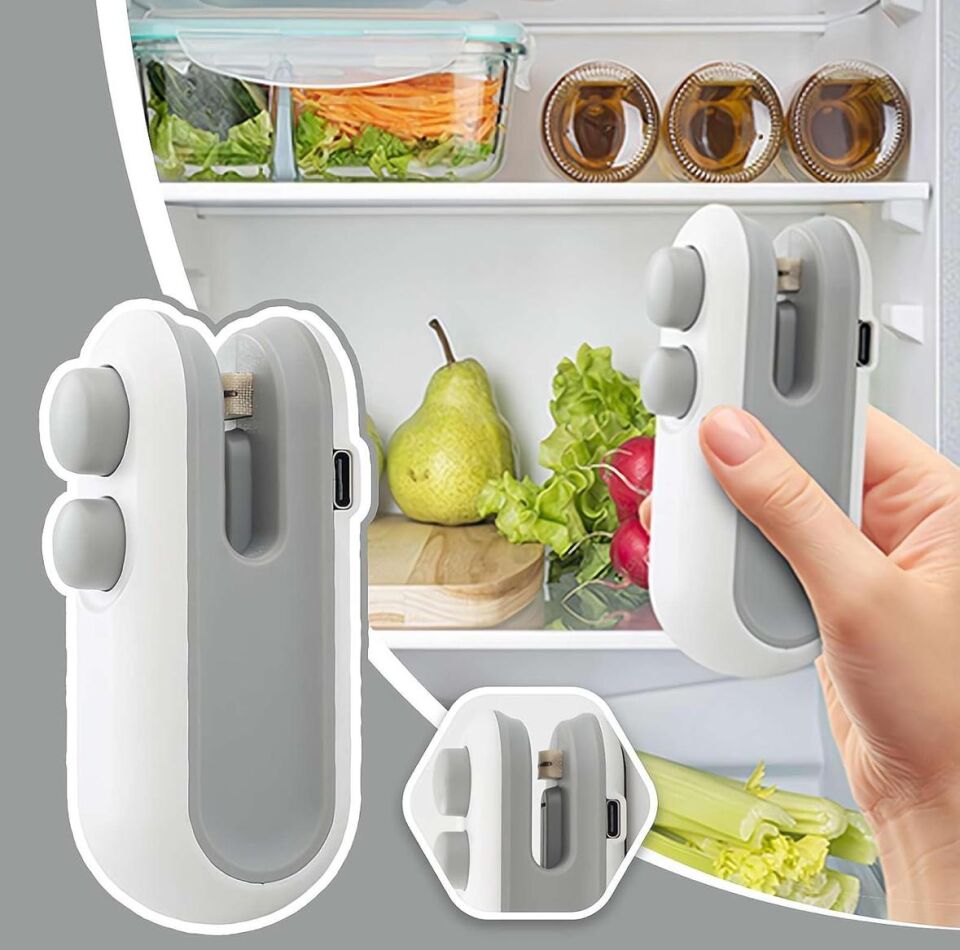 Mini Poşet Kapatıcı Şık Tasarımlı Fonksiyonel Ürün