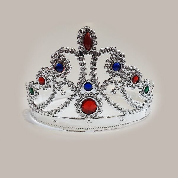 Prenses Parti Tacı Gümüş Rengi 1 Adet Şık Tasarımlı Fonksiyonel Ürün