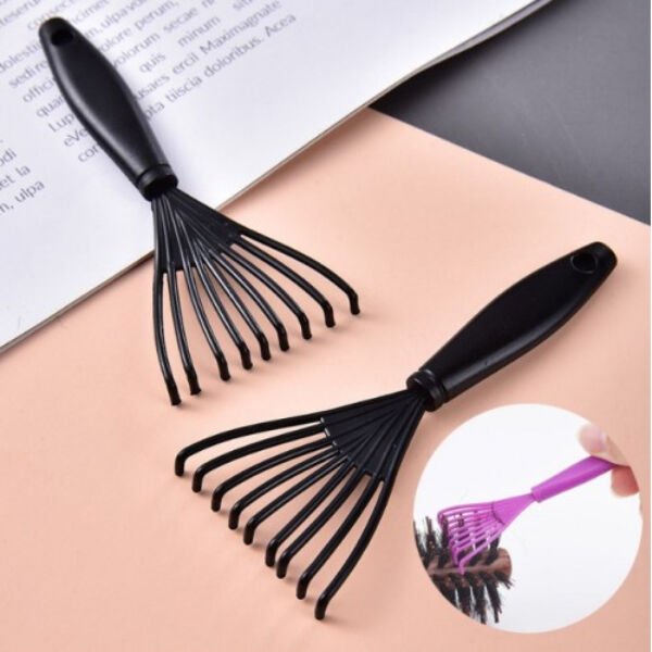 Pratik Saç Fırçası ve Tarak Temizleme Aparatı 2 Adet Çok Fonksiyonel Ürün