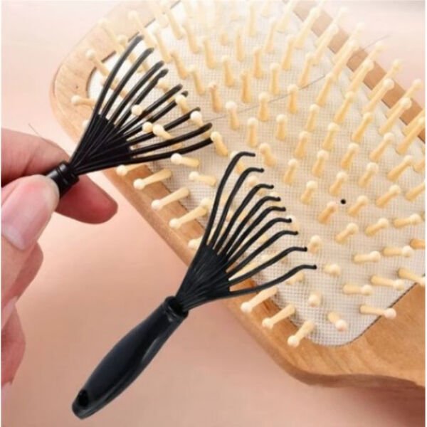Pratik Saç Fırçası ve Tarak Temizleme Aparatı 2 Adet Çok Fonksiyonel Ürün