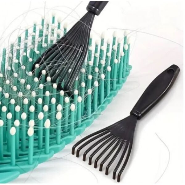 Pratik Saç Fırçası ve Tarak Temizleme Aparatı 2 Adet Çok Fonksiyonel Ürün