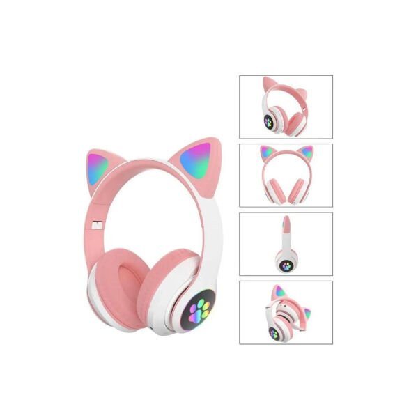 Kedi Figürlü Bluetooth Kulaklık Şık Tasarımlı Fonksiyonel Ürün