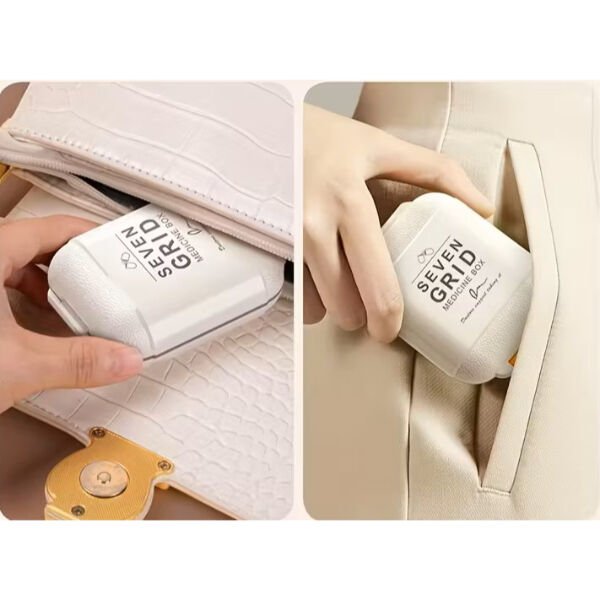 Çok Izgaralı İlaç Kutusu Çok Fonksiyonel Ürün