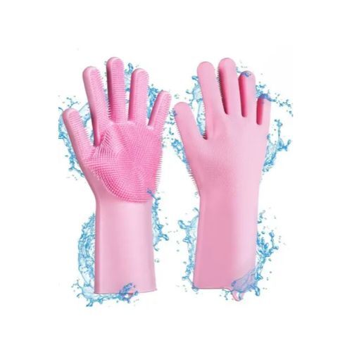 Sihirli Isıya Dayanıklı Silikon Çok Amaçlı Bulaşık Eldiven Fırçası Magic Gloves Şık Tasarımlı Fonksiyonel Ürün