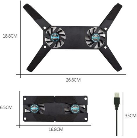 Katlanabilir Laptop Soğutucu Şık Tasarımlı Fonksiyonel Ürün
