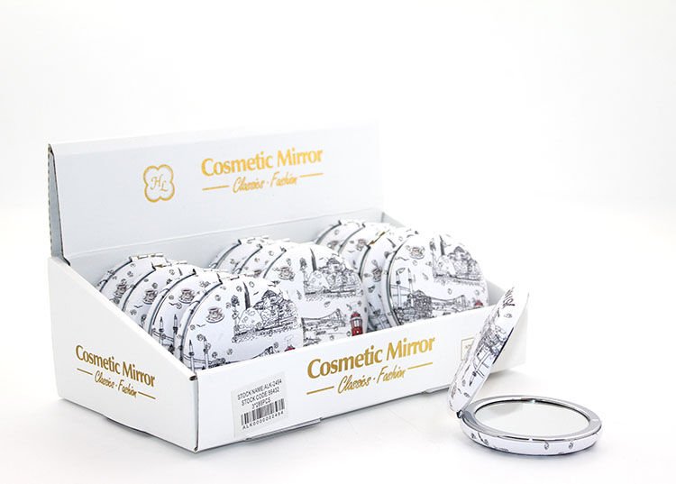 Taşlı İstanbul Tasarımı El Aynası Kalın Model 7 Şık Tasarımlı Fonksiyonel Ürün