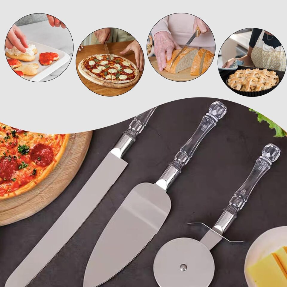 3 Parça Servis Seti Çok Fonksiyonel Ürün