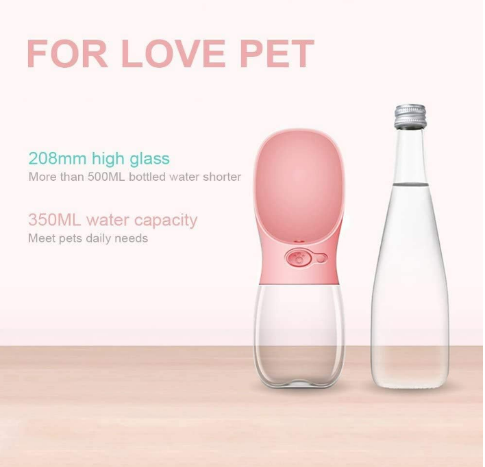 Taşınabilir Köpek Su Matarası Şık Tasarımlı Fonksiyonel Ürün