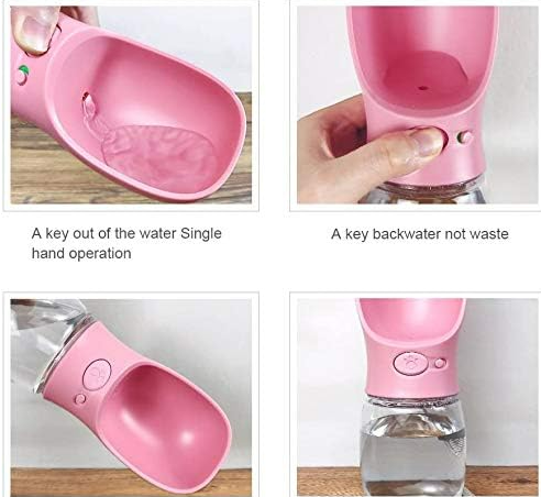 Taşınabilir Köpek Su Matarası Şık Tasarımlı Fonksiyonel Ürün