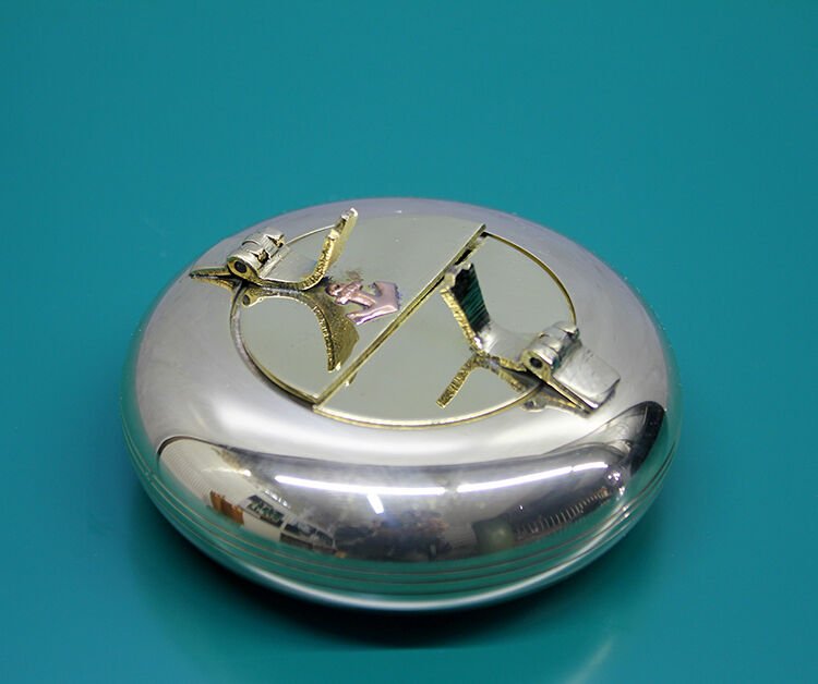 Pirinç Kapaklı Küllük Model 2 Şık Tasarımlı Fonksiyonel Ürün